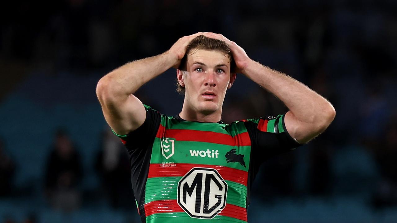 Campbell Graham after the loss. Picture: Matt King/Getty