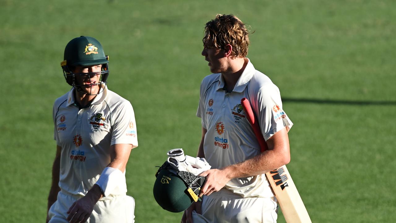 Cameron Green is set to be included in Australia’s test contract list for the first time. Picture: Getty Images.