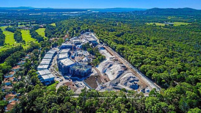 The 5.4ha Parkridge development at Noosa. Picture: Contributed