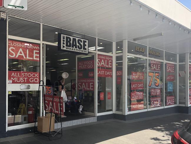 The Base Warehouse at The Entrance has closed after 18 years. Picture: Richard Noone