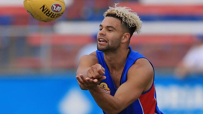 Johannisen at training last month. Picture: Wayne Ludbey