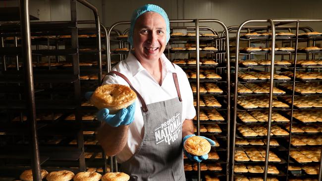 Darren McHenry production team leader at National Pies in Hobart. Picture: Nikki Davis-Jones