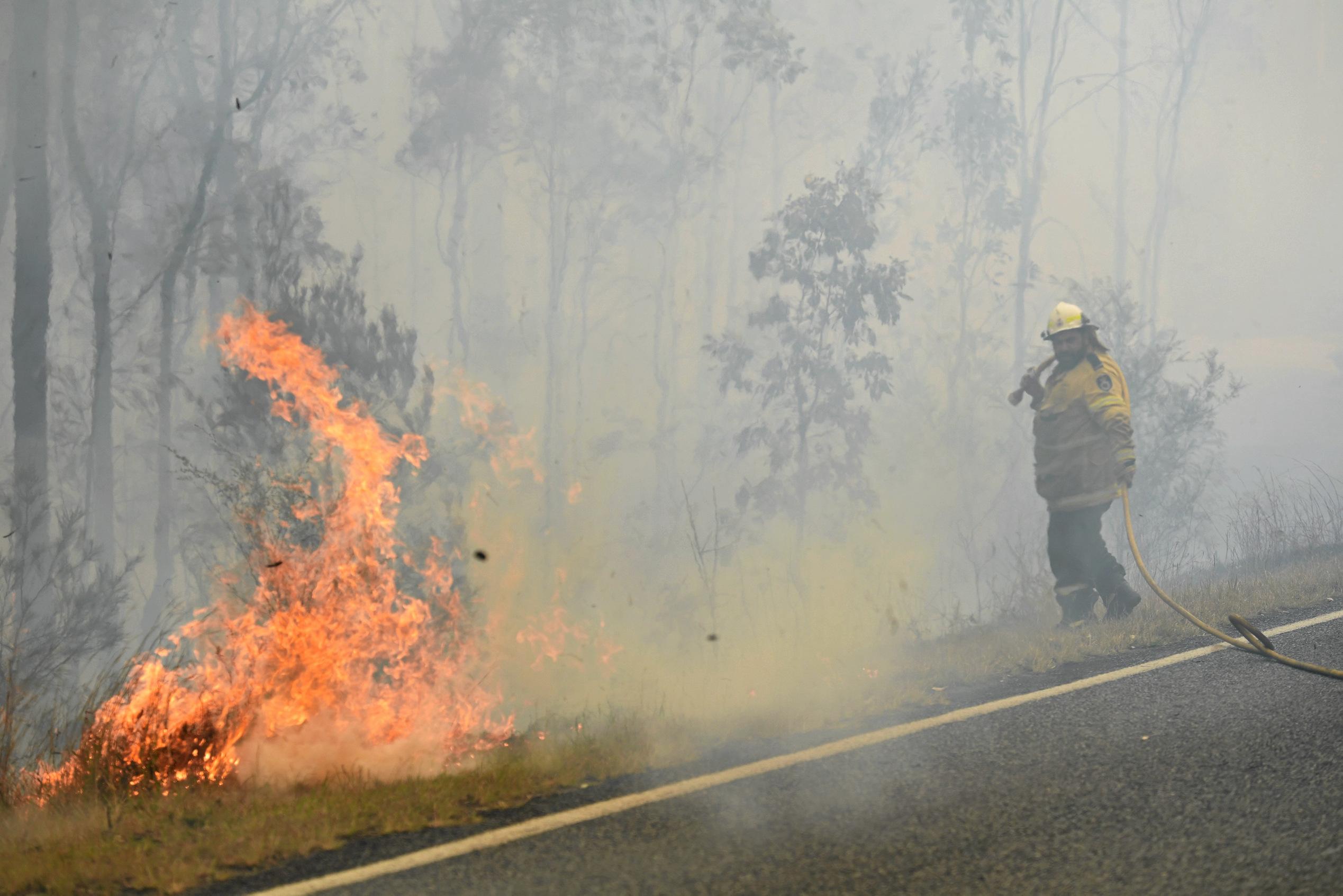 Lightning strikes could start fresh fires, RFS warns | Daily Telegraph