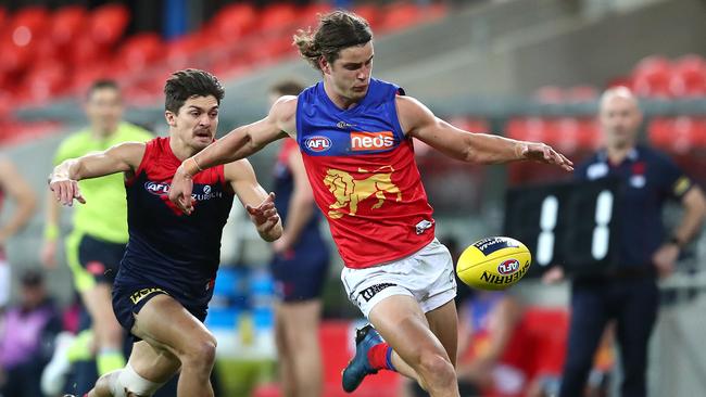 Brisbane’s Jarrod Berry in charge against Melbourne at Metricon Stadium