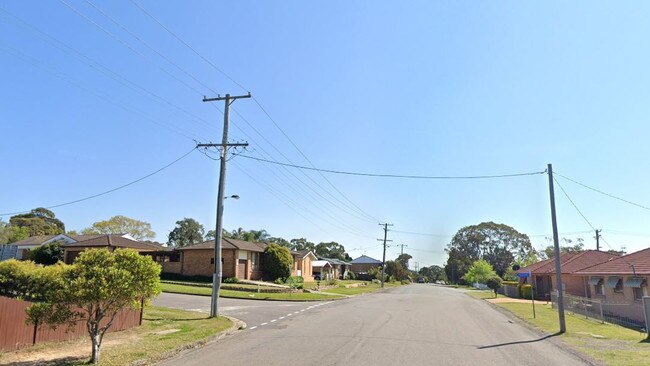 The Killarney Vale street where the shooting took place. Picture: Google Maps