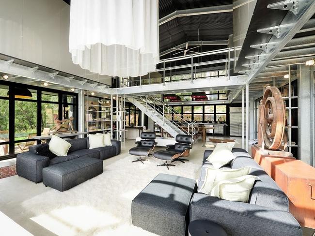Sky Ridge has a distinctly industrial feel.