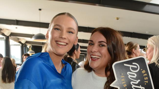 Kacey Lindsay and Amber Grant at GC Girls in Business She E-O at The Aviary, Southport Sharks. Pic: Regina King