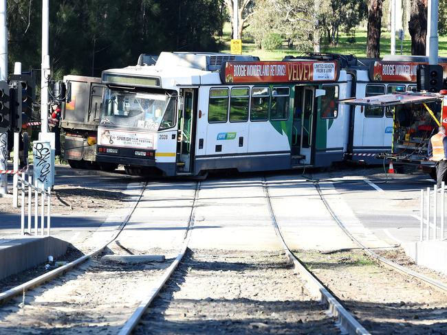 Parkville Tram Accident: Melbourne Tram 58 Hit By Truck | Herald Sun