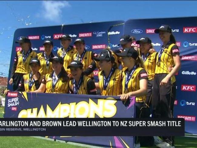 Aussies lead NZ Super Smash GF victory