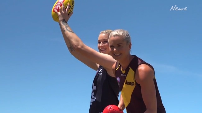 Inside 2020 Women's Footy magazine cover shoot