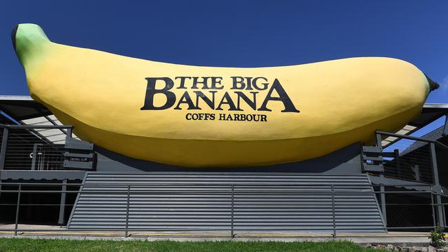 The Big Banana is seen in Coffs Harbour. Picture: AAP/Dave Hunt