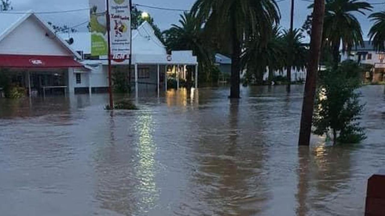 The township of Inglewood on Wednesday morning. Picture: David Crisafulli