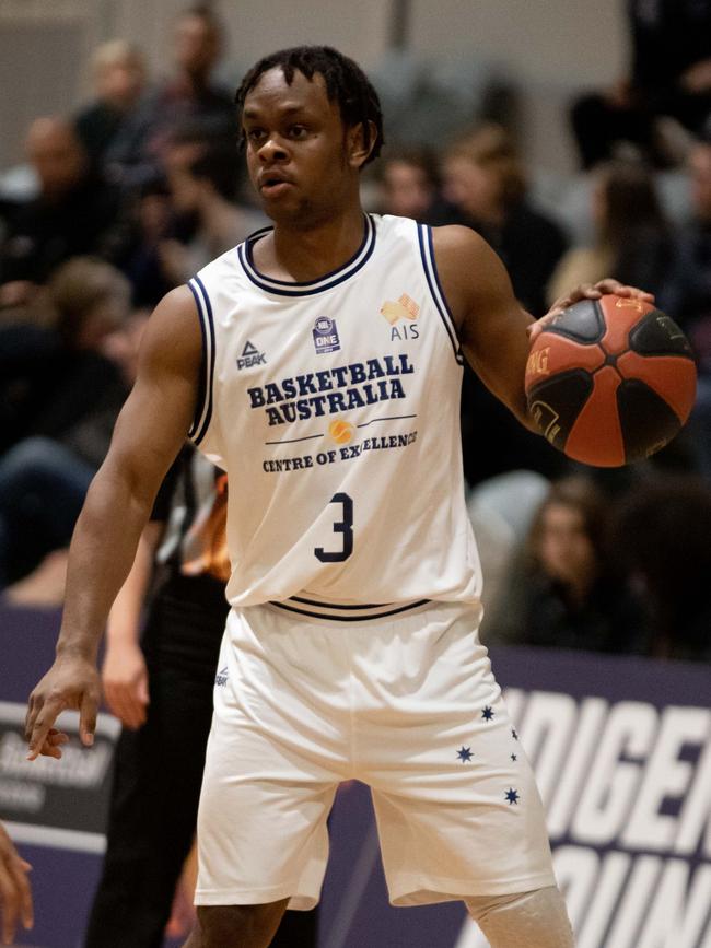 <s1>HE’S FIRING: Far North Queensland product Tamuri Wigness </s1>has signed his first NBL contract to play with the Brisbane Bullets.<ld pattern=" "/> <source>Picture: Supplied.</source>