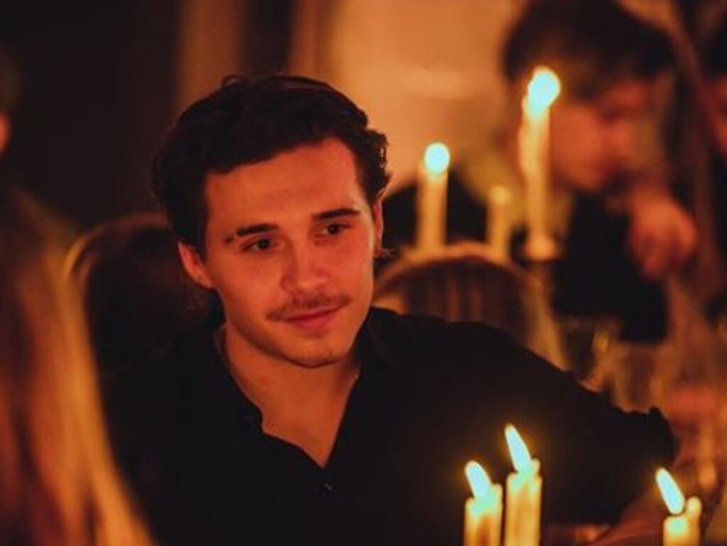 Brooklyn Beckham looked contemplative on his 21st birthday. Picture: Instagram