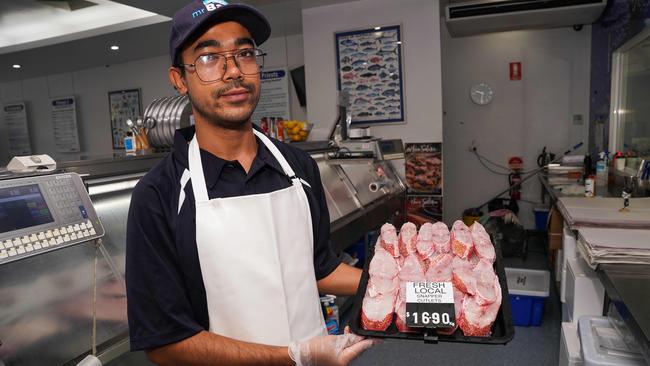 Top End families can reel in a seafood bargain this Easter at Mr Barra. Picture: Pema Tamang Pakhrin