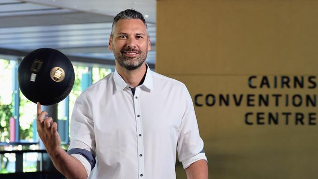 Former Cairns Taipans professional basketball player Matt Smith has been officially endorsed as the Labor Party candidate for the seat of Leichhardt at the next federal election. Picture: Brendan Radke