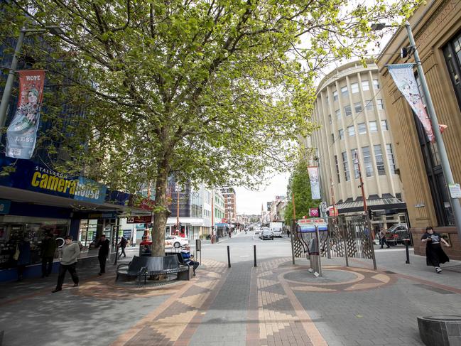 Generic Hobart, Elizabeth St Mall. Picture Eddie Safarik