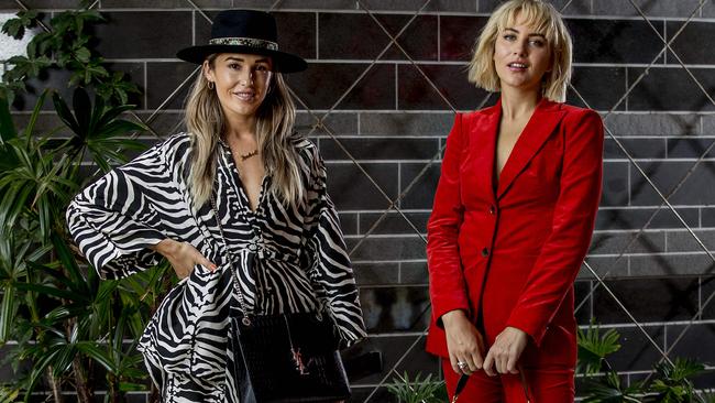 ### ON HOLD, SEE GCB BEFORE USE ### Isabelle Quinn and Violet Grace Atkinson at Pacific Fair, Broadbeach, for Best Dressed 2019.  Picture: Jerad Williams