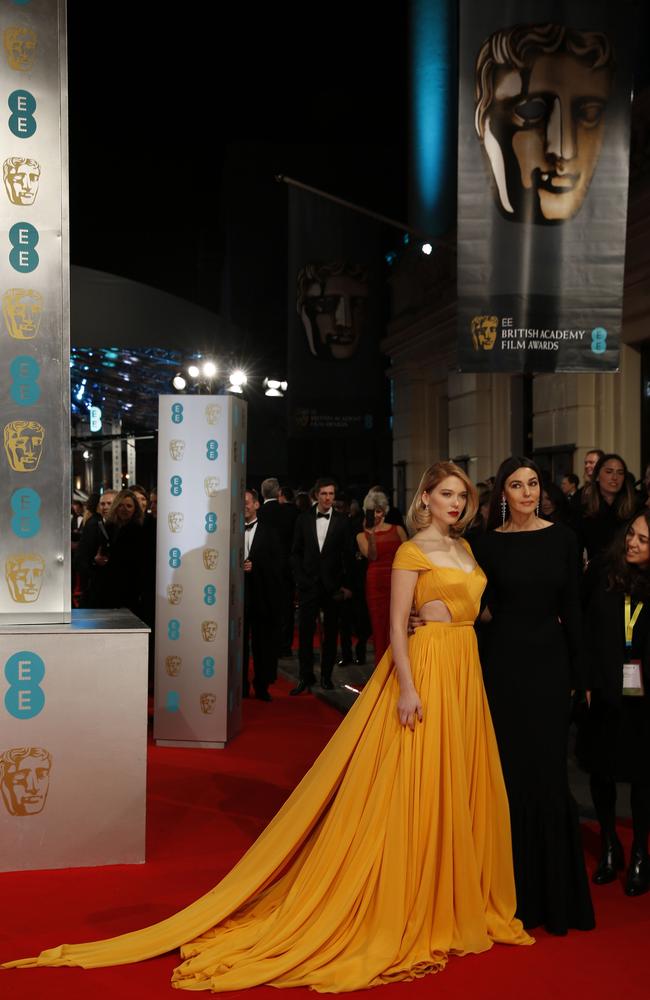 French actress Lea Seydoux poses on the red carpet for the opening