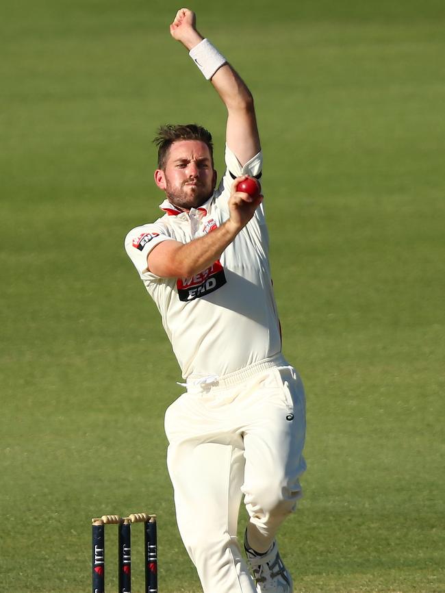 Chadd Sayers in action for South Australia.