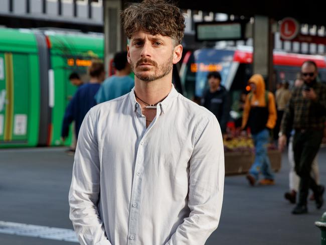 Adam Lippmann pictured near Town Hall in Sydney on, Monday, September 30, 2024 . Picture: Nikki Short