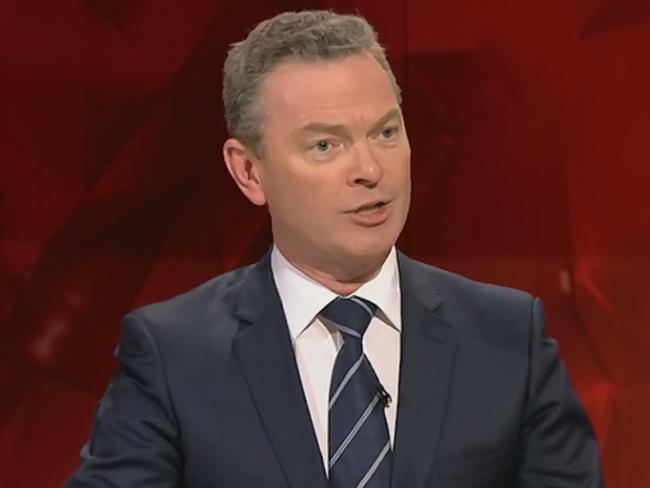 Liberal Party tensions flared after Christopher Pyne’s comments on same sex marriage were leaked. Picture: ABC