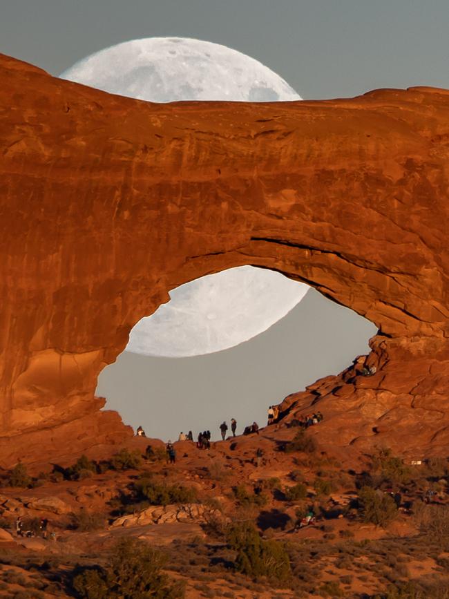 The photographer said planning for the shot was difficult. Picture: Caters/@zachcooleyphoto