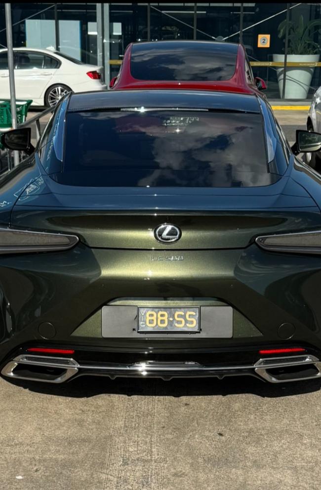 A shocked onlooker spotted this seemingly anti-Semitic personalised number plate on a luxury car in Melbourne.