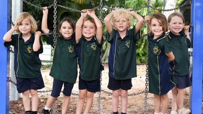 MY FIRST YEAR: Kin Kin State School Preps. Picture: Patrick Woods.