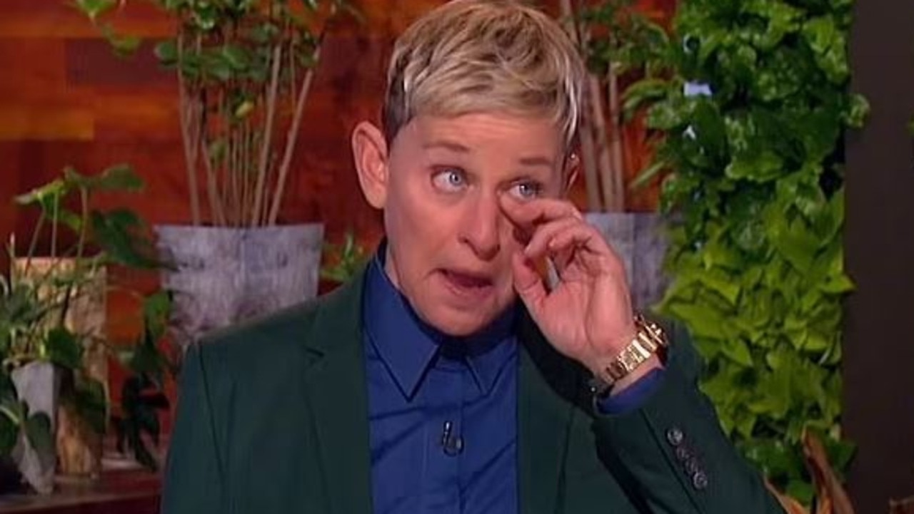 Ellen DeGeneres 'crying a lot' ahead of TV farewell | news.com.au —  Australia's leading news site