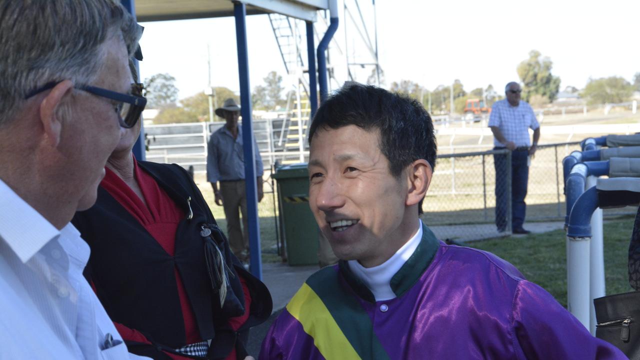 Jockey Kenji Yoshida will partner We Built This City at Clifford Park tomorrow.