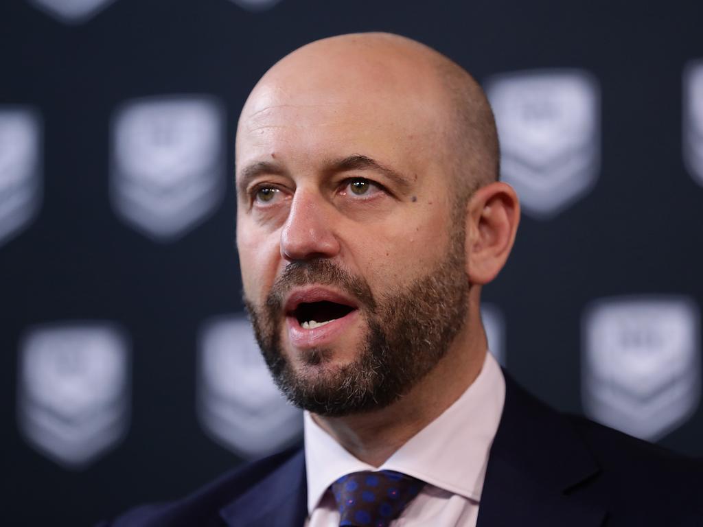 NRL CEO Todd Greenberg. (Photo by Mark Metcalfe/Getty Images)