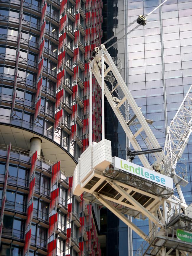 Construction is a part of Lendlease’s DNA. Picture: AAP