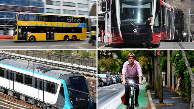 The plans could result in more metro rail, high frequency bus services, light rail and cycleways