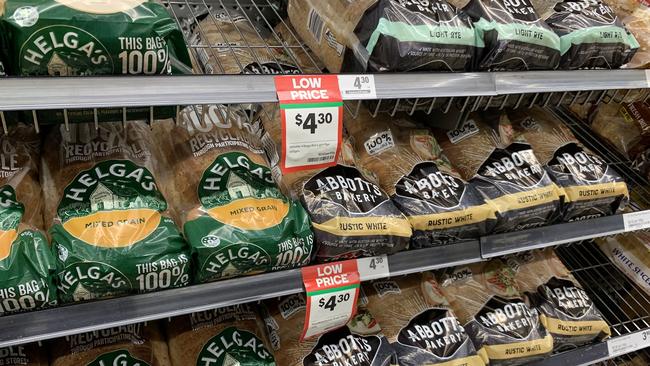 The research analysed more than 60,000 supermarket products, with prices for fresh food reporting a massive 9.9 per cent leap. Picture: NCA NewsWire/Tertius Pickard