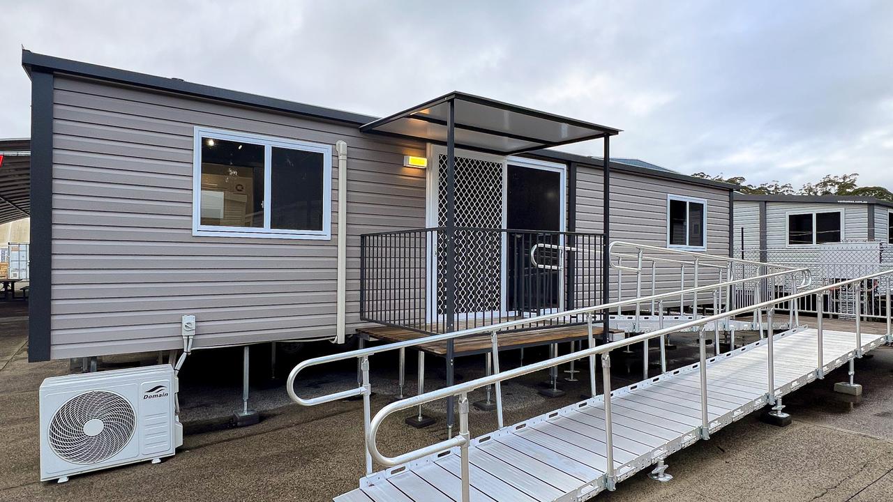 Exterior of one of VanHomes’ “instant homes” Photo: VanHomes