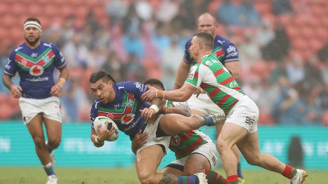 Aaron Pene spent a season at the Warriors in between two stints in Melbourne. Picture: Chris Hyde/Getty Images