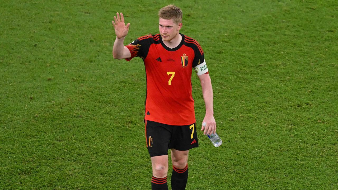 Kevin De Bruyne was reportedly involved in an altercation with Belgium teammate Jan Vertonghen. (Photo by Glyn KIRK / AFP)