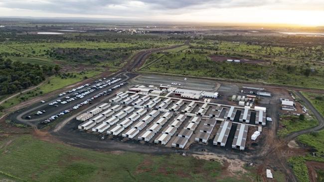 QCoal's Byerwen mining camp. Picture: Supplied.