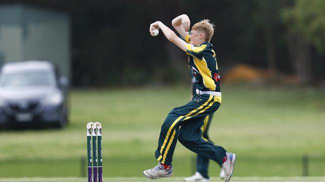 Leo Thornton led Wests to a 10-wicket thrashing. Picture: Michael Gorton