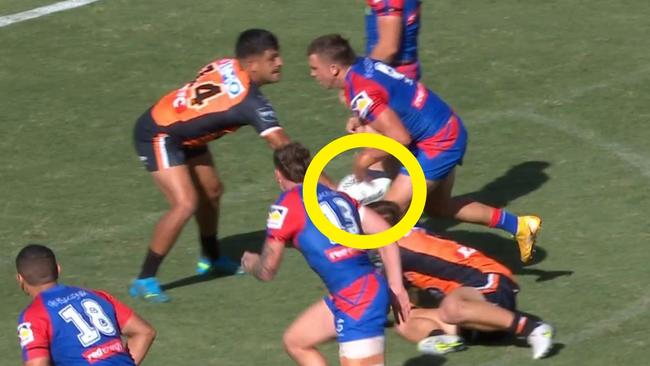 Tyrone Peachey couldn't help himself.