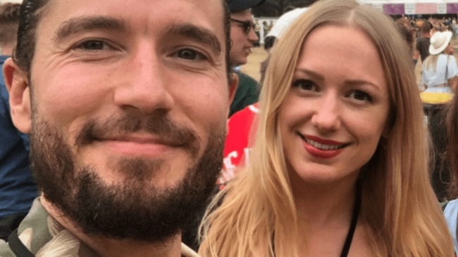 Bowser and her partner Ben. Image: Supplied
