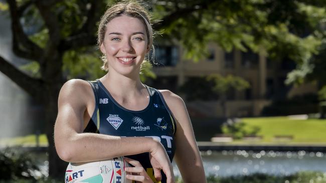 Ashleigh Ervin will play for the Ipswich Jets for the 2022 Sapphire Series. Picture: Cavan Flynn.