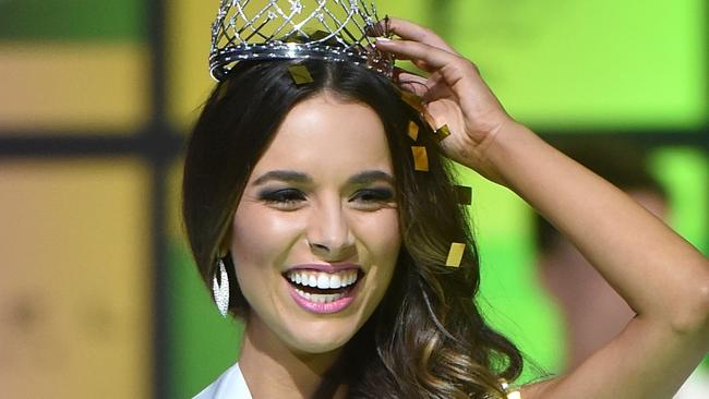 Monika Radulovic Crowned Miss Universe Australia In Melbourne Herald Sun