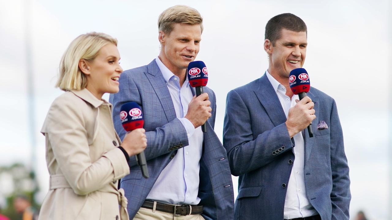 Fox Footy commentator Nick Riewoldt believes more measures are necessary to support players. Picture: Michael Dodge