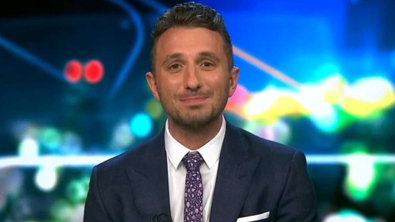 True to form – Tommy Little waded into the Project panel shake-up. Picture: Channel 10.