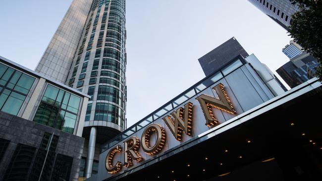 A sale and leaseback of Crown Resorts’ casinos could generate an extra $1.5bn of value on top of Blackstone’s $8.9bn bid for the James Packer-backed group. Picture: Darrian Traynor/Getty Images