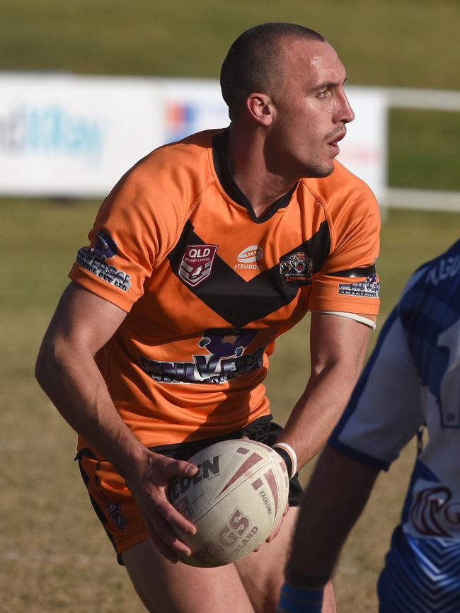 Rugby League Gold Coast semi final between Southport and Tugun. Southport's Drumayne Dayberg- Muir. (Photo/Steve Holland)