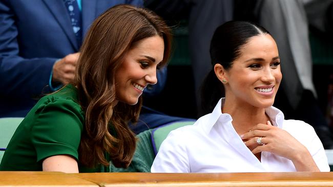 There was far more to the relationship between Catherine, Duchess of Cambridge and Meghan, Duchess of Sussex than what the public was lead to believe. Picture: Shaun Botterill/Getty