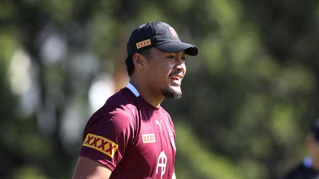 The Maroons also have the fifth leading missed tackler, with Jeremiah Nani set to come off the bench for Queensland. Picture: Zak Simmonds